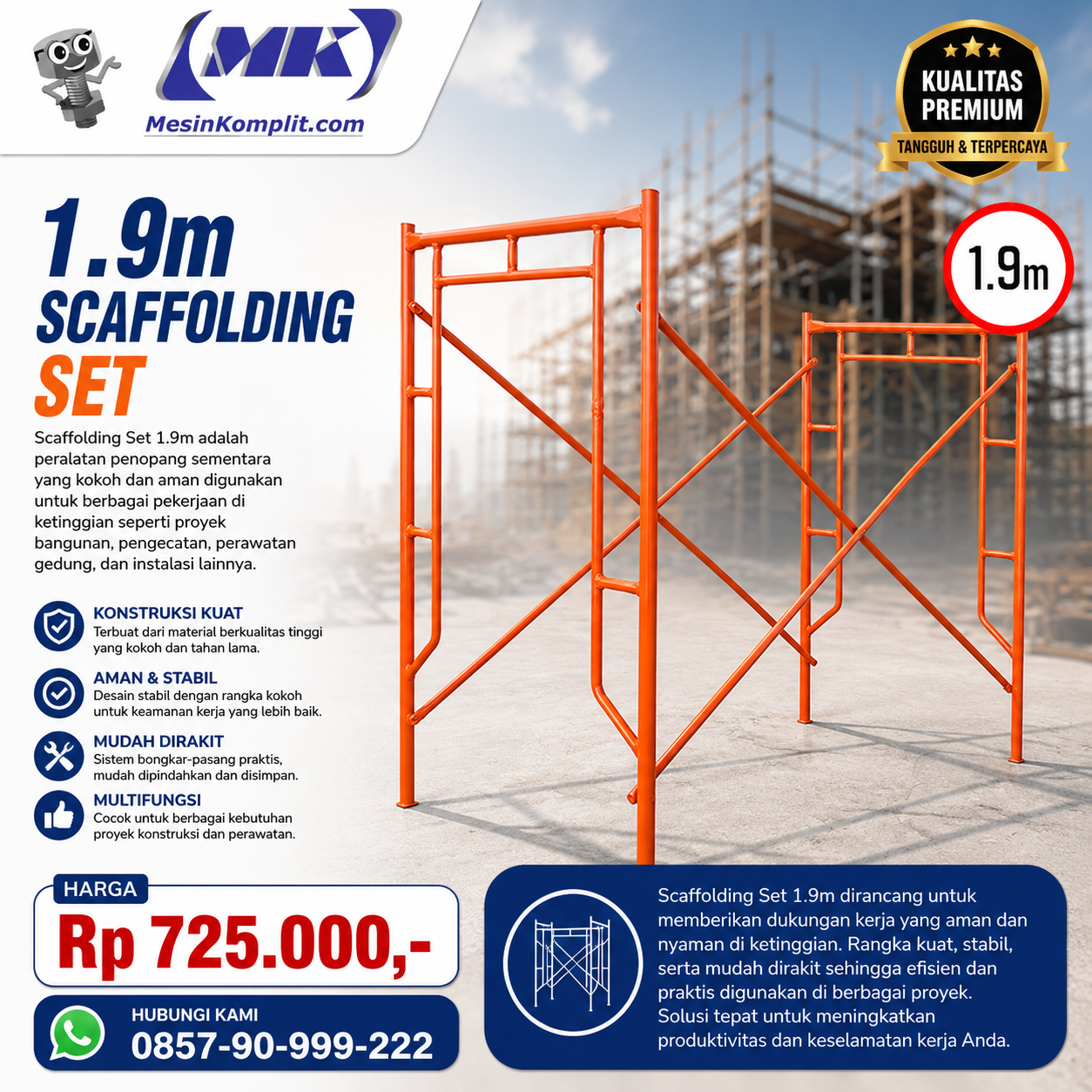 Besi Scaffolding Ste...